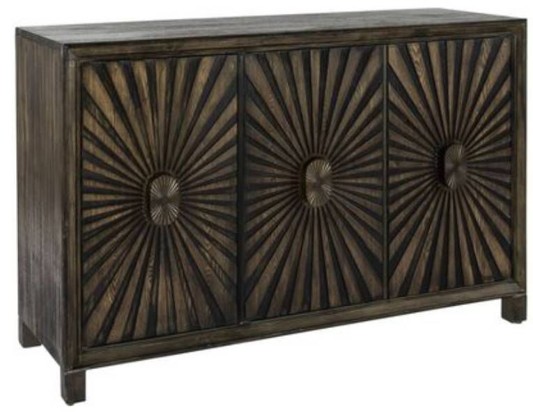 Liberty Furniture Chaucer Aged Whiskey Accent Cabinet