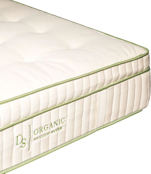 Dreamstar Bedding Organic Collection Organic Meadow 14" Latex Soft Euro Top California King Mattress-2