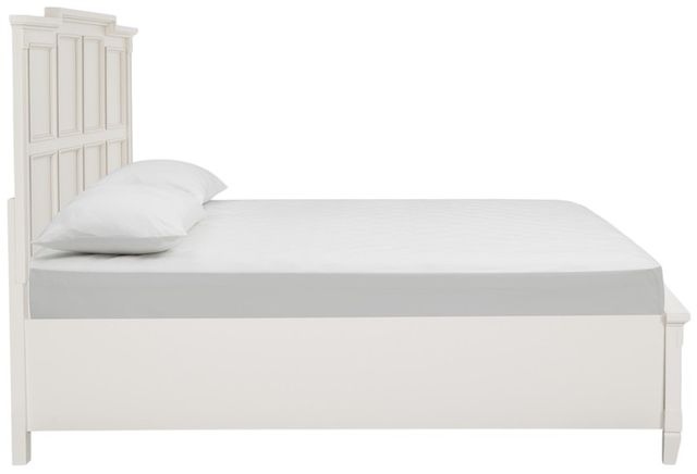 Magnussen Home® Willowbrook Egg Shell White Queen Storage Panel Bed-3