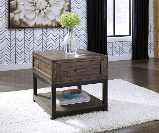 Signature Design by Ashley® Johurst 2-Piece Grayish Brown Living Room Table Set-2