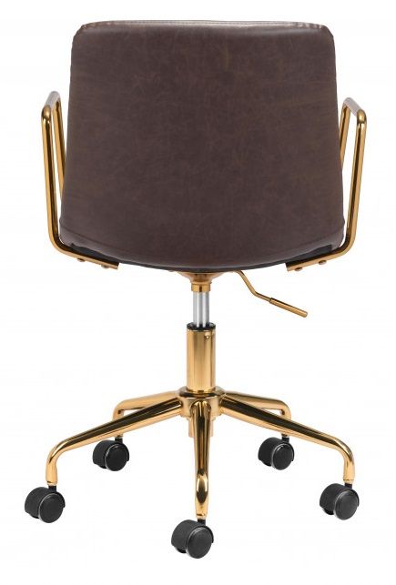 Zuo® Modern Eric Brown Office Chair-1