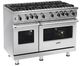 Viking® 5 Series 48” Valentine Pro Style Liquid Propane Gas Range-2