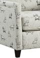 Fusion Furniture Homecoming Biscuit Iron Accent Chair-2