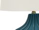 Monarch Specialties Inc. 24"H Blue Ceramic Table Lamp-2