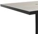 CabanaCoast® Customizable Skye Aluminum/Wooden 42" Outdoor Square Pedestal Bar Table-2