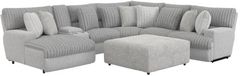 Catnapper® Abraxas 7-Piece Moonstruck U-Shape Power Reclining Sectional with Console