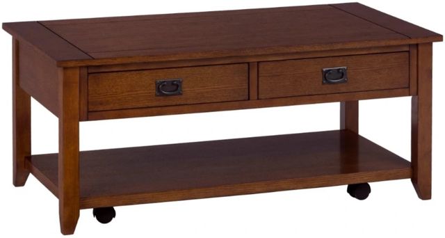 Jofran Inc. Mission Brown Coffee Table-0