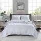 Bedroom Keaton White Twin Coverlet-1