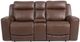 Parker House® Calgary Autumn Umber Power Reclining Console Loveseat-2