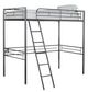 Furniture of America® Myles Black Twin Loft Bed-0