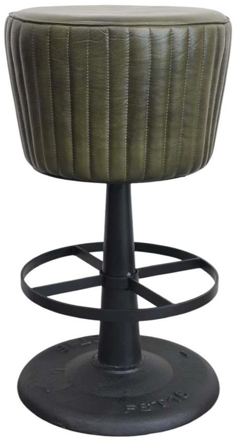 Nest Home Collections Mushroom Black/Green Counter Stool-0