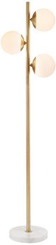 Olliix by INK+IVY White/Gold Holloway Floor Lamp-0