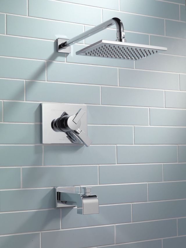 Delta Vero® Chrome Monitor® 17 Series Brass Tub & Shower Trim-1