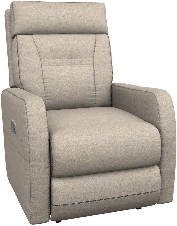 La-Z-Boy® Lennon Bisque Power Rocking Recliner with Headrest and Lumbar-0