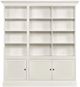 Hammary® Structures White Triple Door Bookcase-0