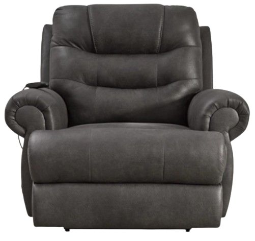 Signature Design by Ashley® Revived and Restored Granite Power Lift Recliner-3