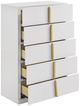 Coaster® Ines White High Gloss Chest-5