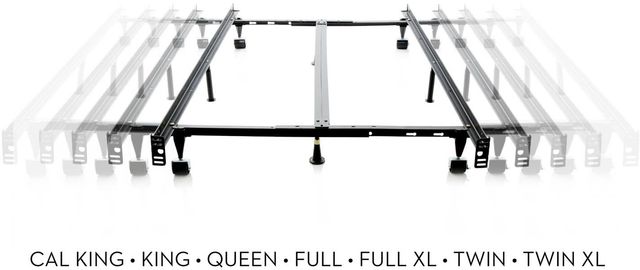 Malouf® Structures™ Glide Low Profile Adjustable Bed Frame-2