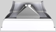 Vent-A-Hood® Designer Series 54" White Wall Mounted Range Hood-3