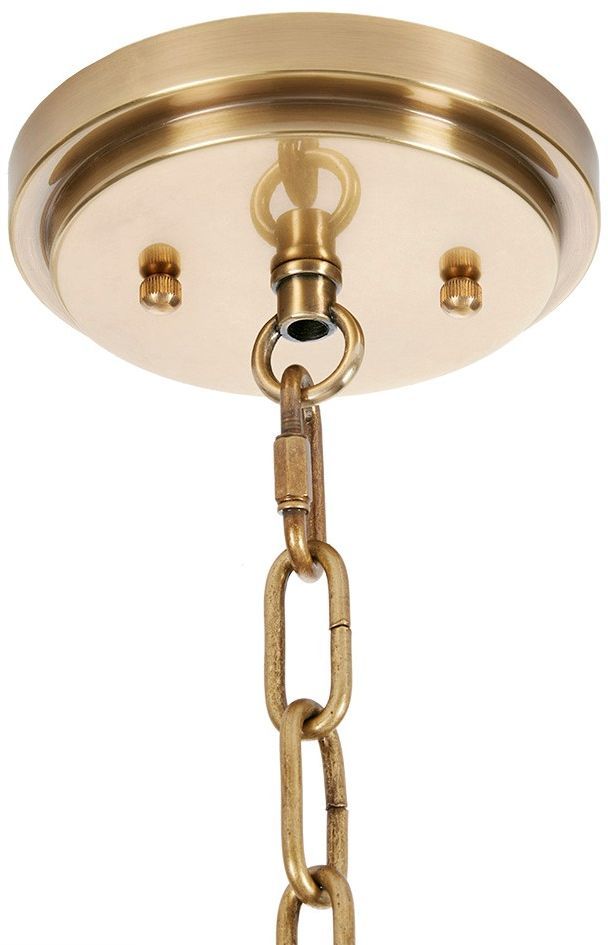 Olliix by Hampton Hill Grey/Gold Conrad Chandelier-4