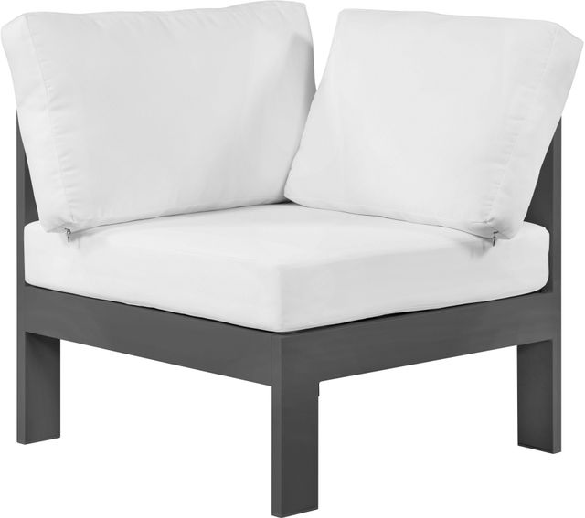 Meridian Furniture Nizuc White Outdoor Corner Chair-0
