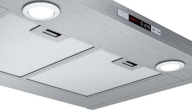 Bosch® 300 Series 24" Stainless Steel Pyramid Wall Mounted Range Hood-2