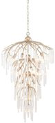 Currey & Company Quatervois Champagne/Natural Chandelier-1