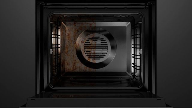 Fisher & Paykel Series 7 30" Black Contemporary Single Electric Wall Oven-7