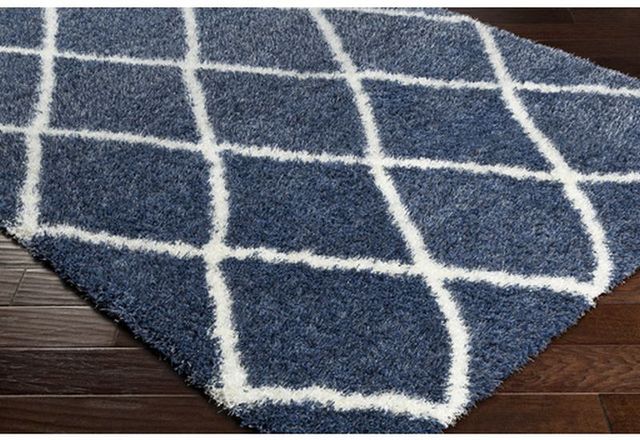 Surya Cloudy Shag Navy 7'x10' Area Rug-2