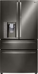 LG 29.7 Cu. Ft. Black Stainless Steel French Door Refrigerator-0
