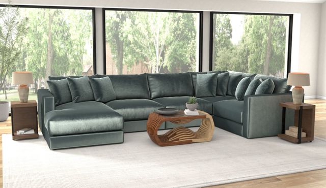 Jackson Furniture Remington 5-Piece Pine U-Shape Sectional-1