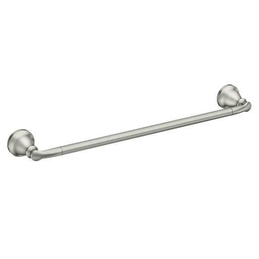 Moen®  Hilliard Brushed Nickel 18" Towel Bar-0