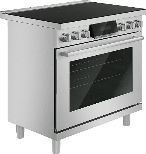 Bosch® 800 Series 36” Stainless Steel Pro Style Induction Range-2