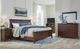 A-America® Westlake Cherry Brown California King Panel Bed-1