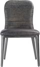 Moe's Home Collection Shelton 2-Piece Nimbus Black Leather Dining Chair Set-1