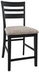 Jofran Inc. Altamonte 5-Piece Dark Charcoal/Gray Dining Set-2