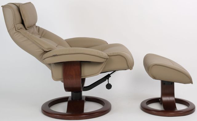 Fjords® Classic Comfort Mustang R Stone Small Recliner-1