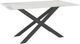 Amisco Customizable Ascencio 60" Rectangular Dining Table with 0.5" Italian Porcelain on Glass Top-0
