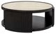 Bassett Mirror Rivera Gold Tinted Coffee Table with Black Base-0