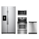 Whirlpool® 4 Piece Kitchen Package-Stainless Steel-0