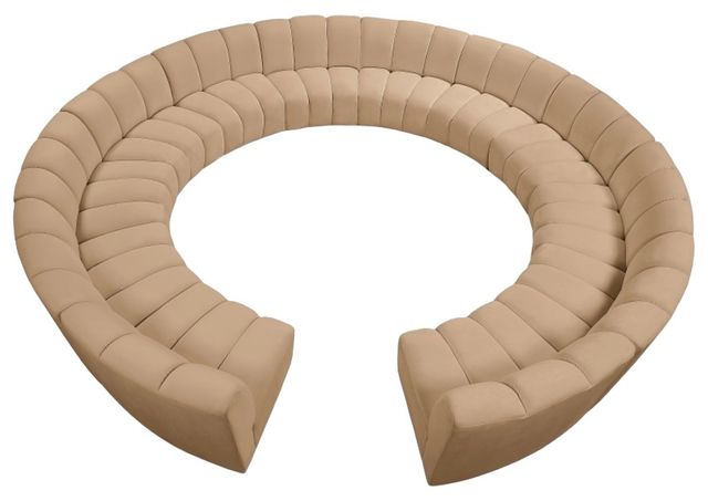 Meridian Furniture Infinity 12-Piece Camel Modular Sectional-3