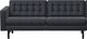 American Leather® Customizable Parker 2-Piece Leather L-Shaped Sectional-2