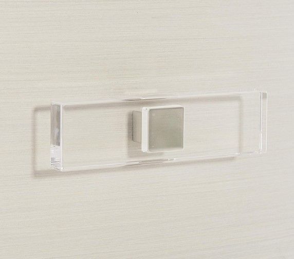 Bernhardt Axiom Linear White 36" Nightstand-2