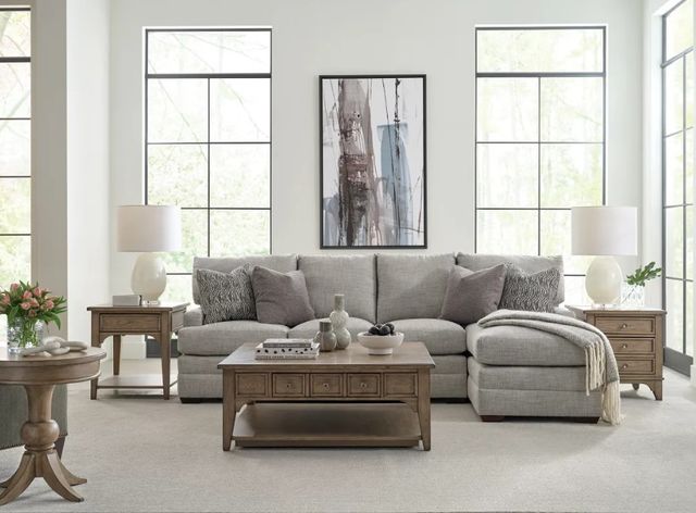 Hammary® Carmine Beatrix Latte Square Coffee Table-1