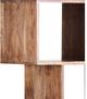 Porter International Designs Portola Walnut 6-Cube Bookcase-3