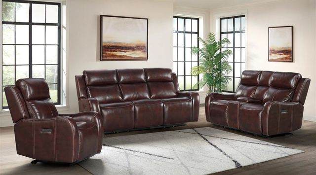Intercon Wainwright Charcoal Gray Dual-Power Recliner-1