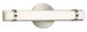 Cal® Lighting & Accessories Brushed Steel Vanity Light-0