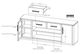 International Furniture Direct Balam Stained Brown 80" TV Stand-2