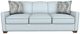 Best® Home Furnishings Customizable Marinette Queen Sofa Sleeper with Dark Walnut Legs and Two Pillows-1