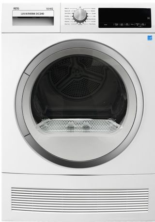AEG 24'' White Ventless Electric Dryer with Condensation Tumble